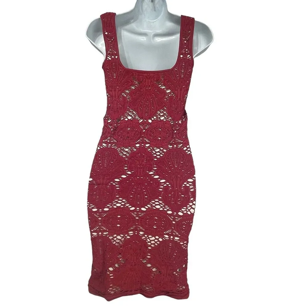 Intimately Free People Tank Medallion Bodycon Dress Size M